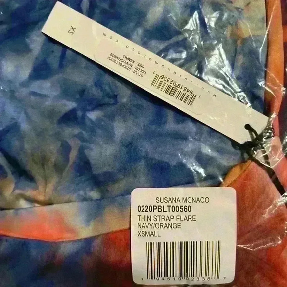 Susana Monaco tie dye tank top - Picture 5 of 7